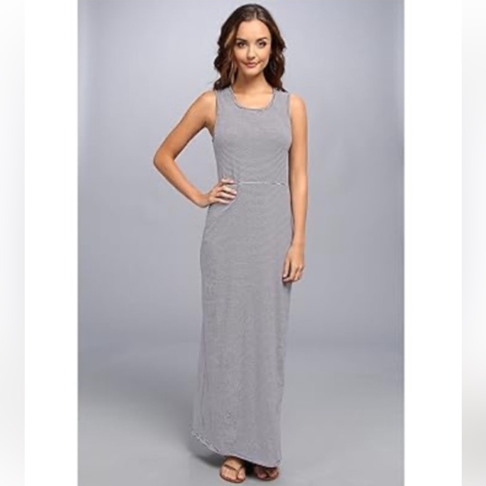 Women’s BCBGeneration Striped Sleeveless Twist Back Maxi Dress